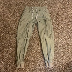 Cargo Jean Drawstring Joggers, Small